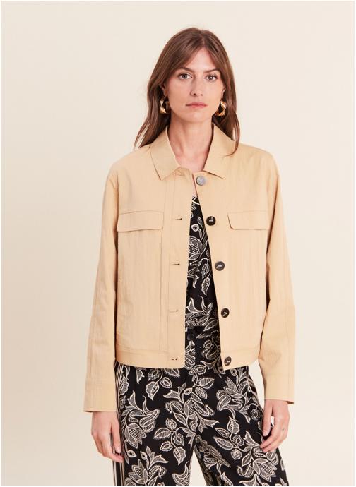 Bréal Vestes VEPOPY femme beige