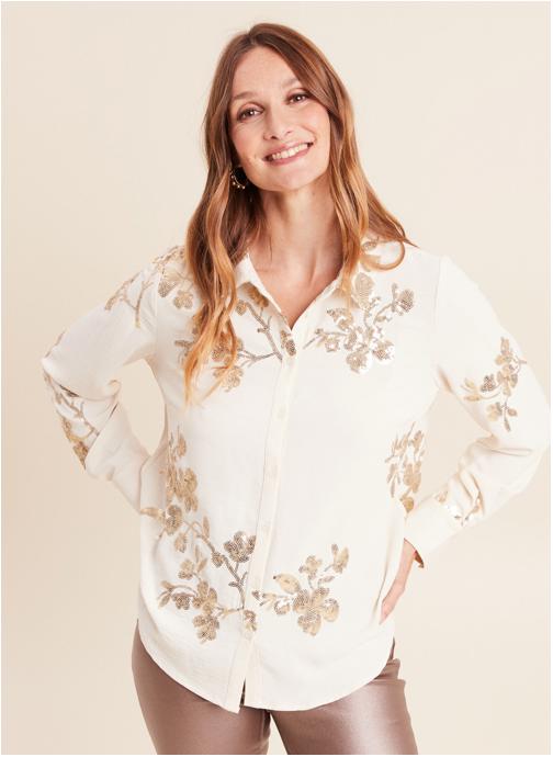 Bréal Chemises CHENIGHT femme blanc