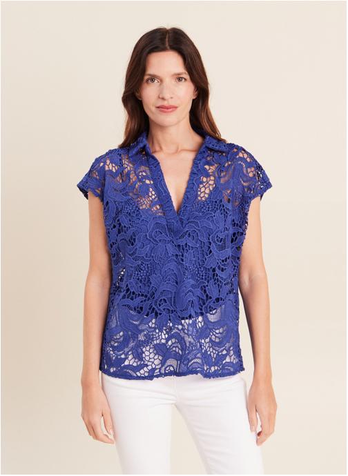 Bréal Chemises CHELONA femme bleu