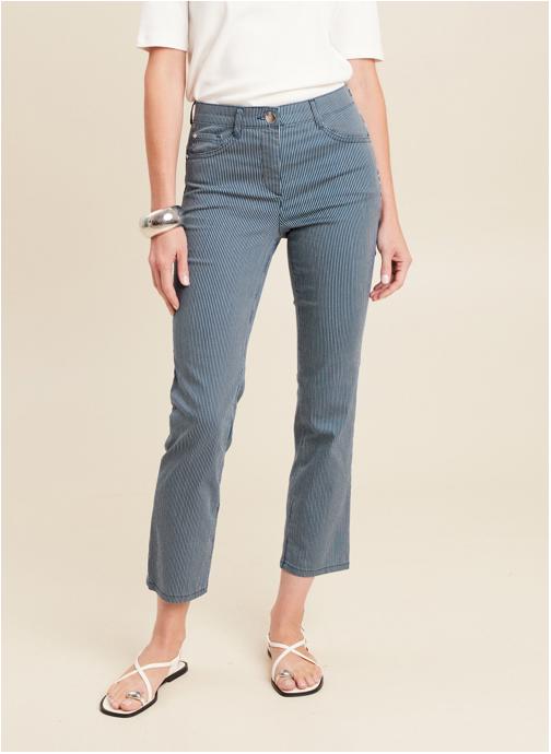 Bréal Pantalons droit PESUBLIMDRAY femme bleu