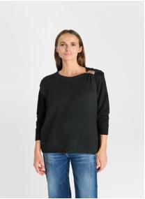 Pulls Pull KESTREL Black femme noir Le temps des cerises Pulls Pull KESTREL Black femme noir Noir