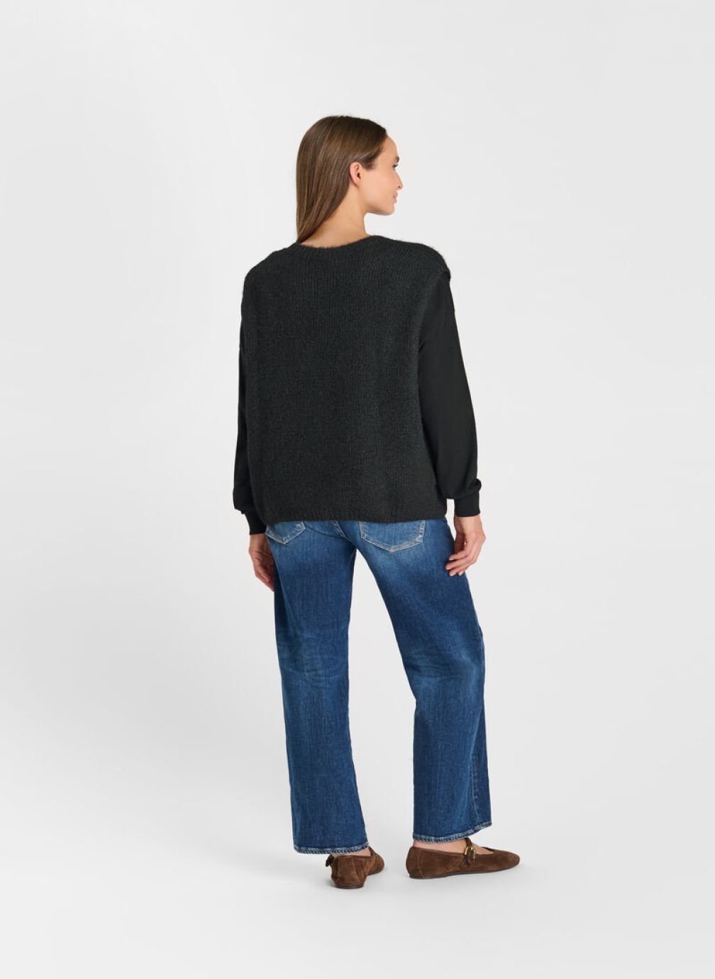 Pulls Pull KESTREL Black femme noir Le temps des cerises Pulls Pull KESTREL Black femme noir Noir