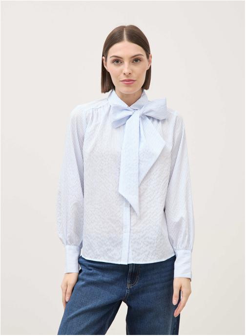 Bonobo Chemises LARAYCHEMF femme bleu