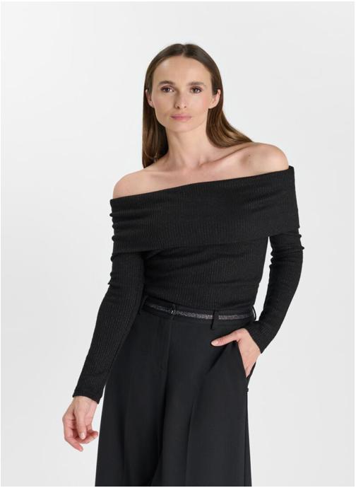 Le temps des cerises Tee-shirts Tee-Shirt TEKLA Black femme noir