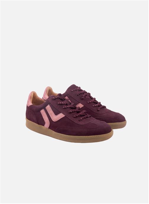 JULES & JENN Baskets basses Baskets Ninon femme rouge