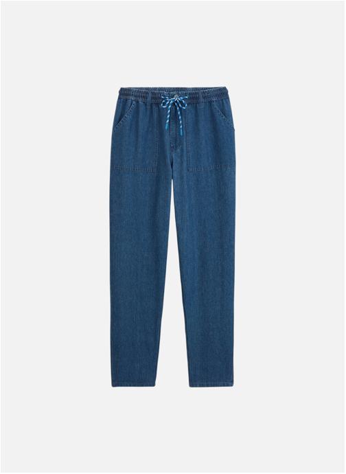 Serge Blanco Pantalons droits 551 homme bleu
