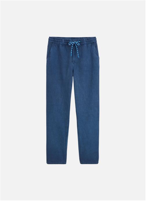 Serge Blanco Pantalons droits 549 homme bleu
