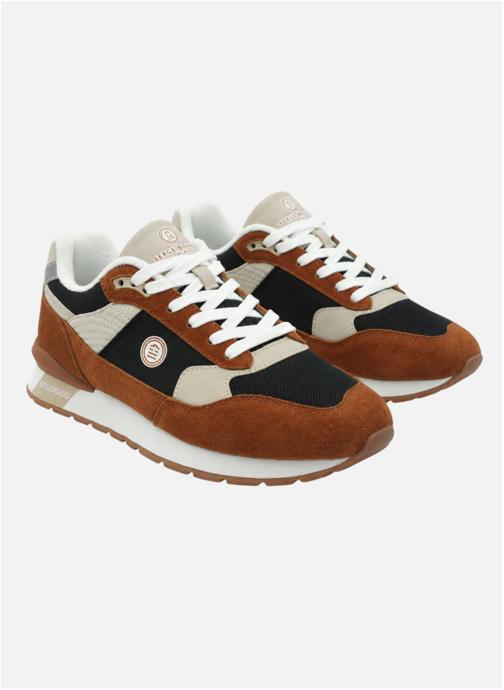 Serge Blanco Baskets basses Colorado homme marron