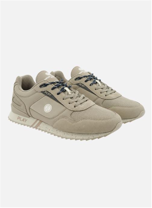 Serge Blanco Baskets basses Chamonix homme beige