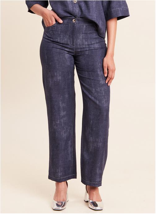 Bréal Pantalons droit PETIEDYE femme bleu