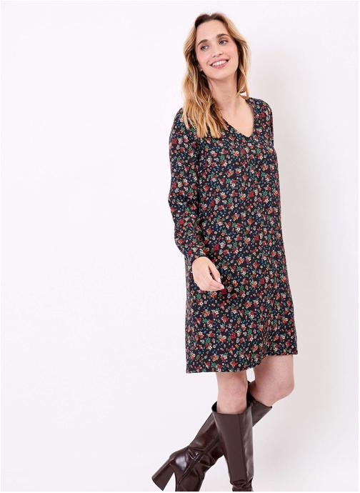 Princesse Nomade Robes Robe fluide ample doublée GALATEE femme multicolore