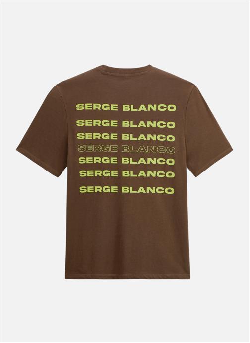 Serge Blanco Tee-shirts Théo homme marron