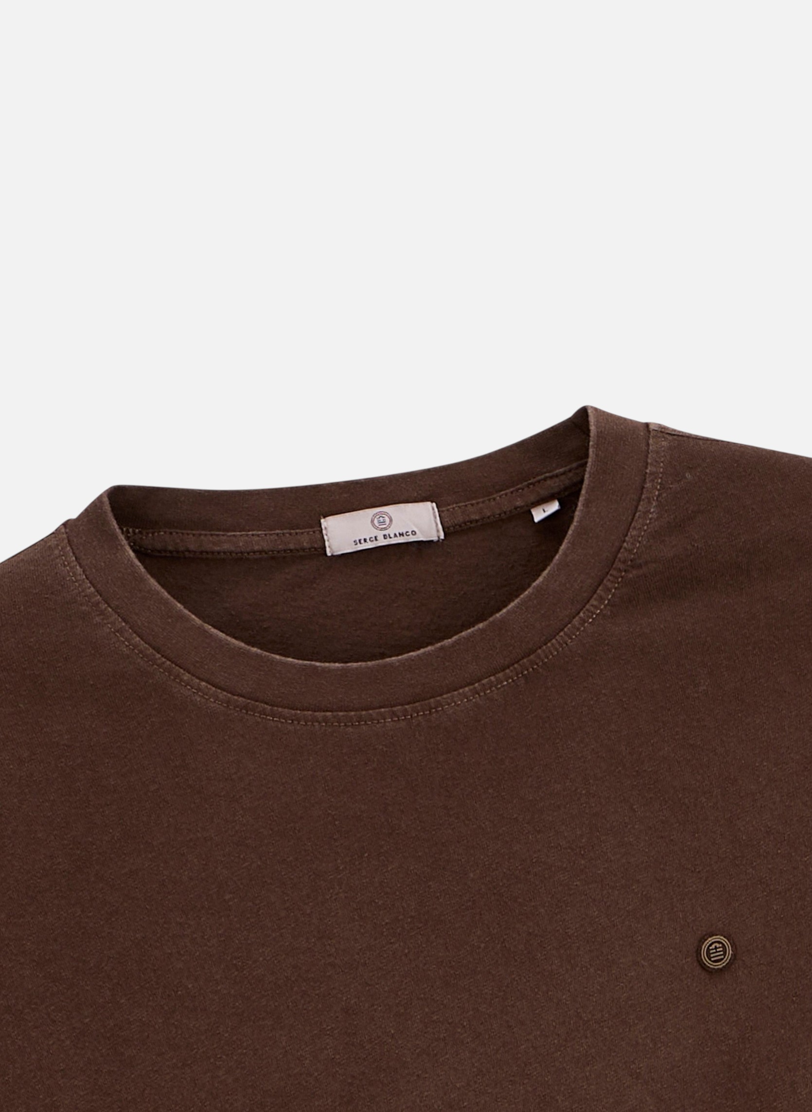 Tee-shirts Théo homme marron Serge Blanco Tee-shirts Théo homme marron Marron