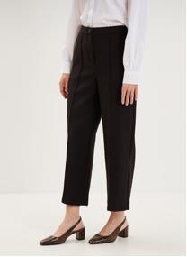 Pantalons droit NAF3_PASCALE femme marron