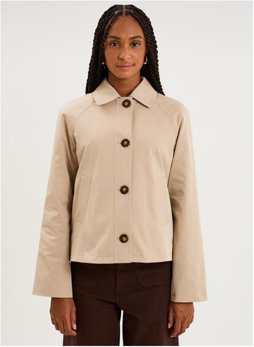 Naf Naf Trench-coats NAF3_GABY femme beige
