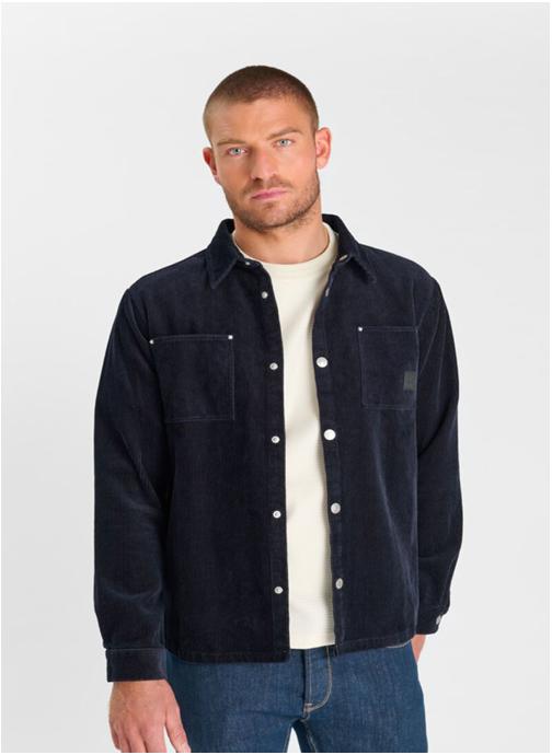 Le temps des cerises Chemises Chemise MAGE Blue homme bleu