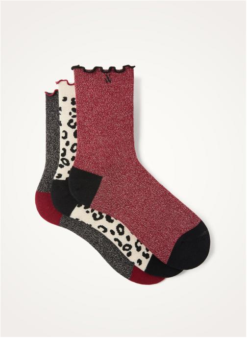 Vanessa Wu Chaussettes Pack QUINN femme multicolore