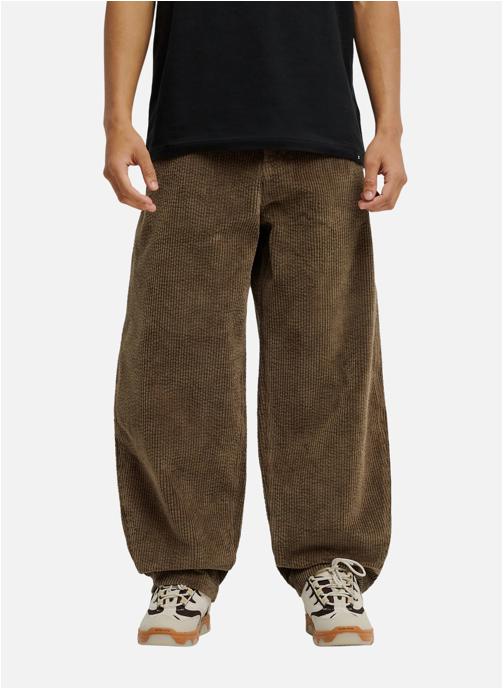 DC Shoes Pantalons droits Barrel Cord homme marron