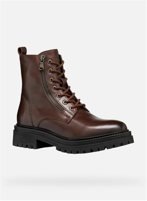 Geox Bottines basses D IRIDEA femme marron