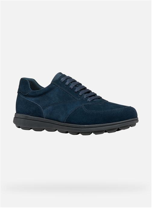 Geox Baskets basses U SPHERICA EC12 homme bleu