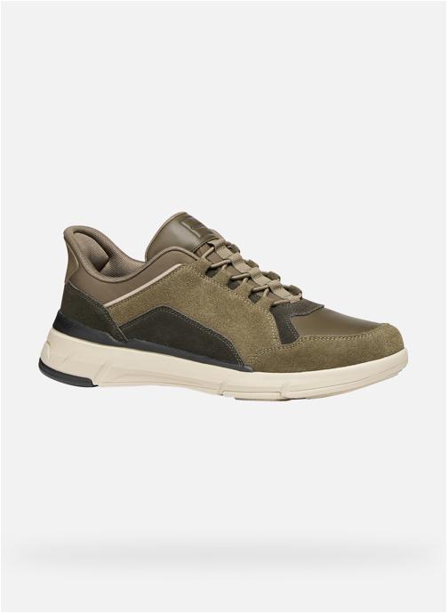Geox Baskets basses VITTOUR PLUS MAN homme vert