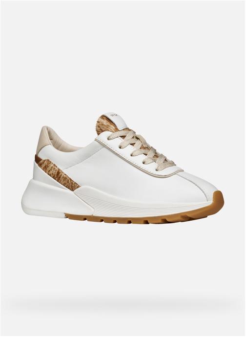Geox Baskets basses D METROPOLI femme blanc
