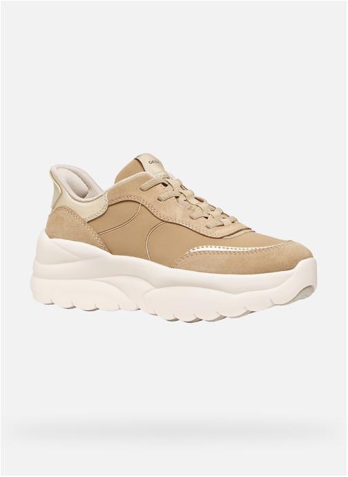 Geox Baskets basses D XTORS PLUS femme marron