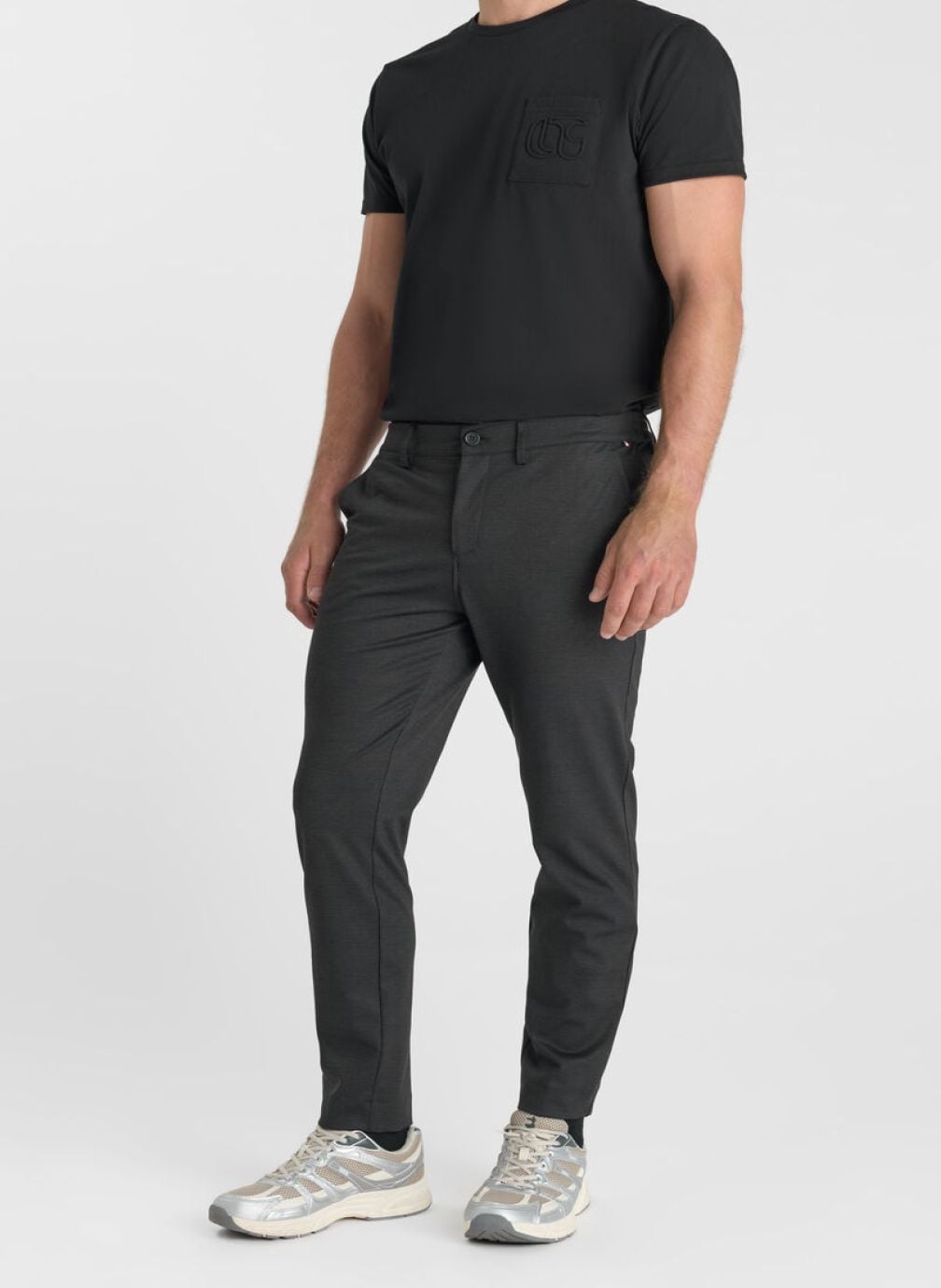 Pantalons droits Pantalon de costume ELMO Black homme noir Le temps des cerises Pantalons droits Pantalon de costume ELMO Black homme noir Noir