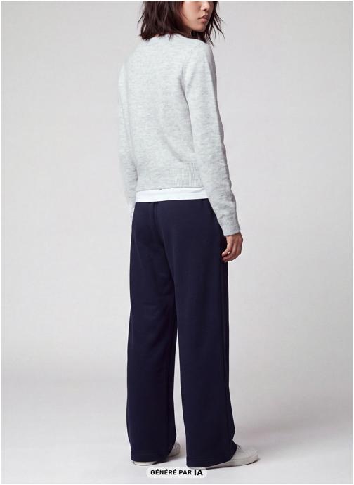 Jennyfer Pulls JPULCOLRON fille gris