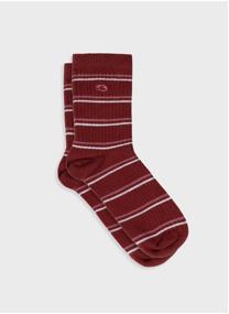 Chaussettes A rayures femme rose