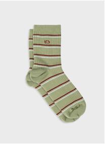 Chaussettes A rayures femme rose