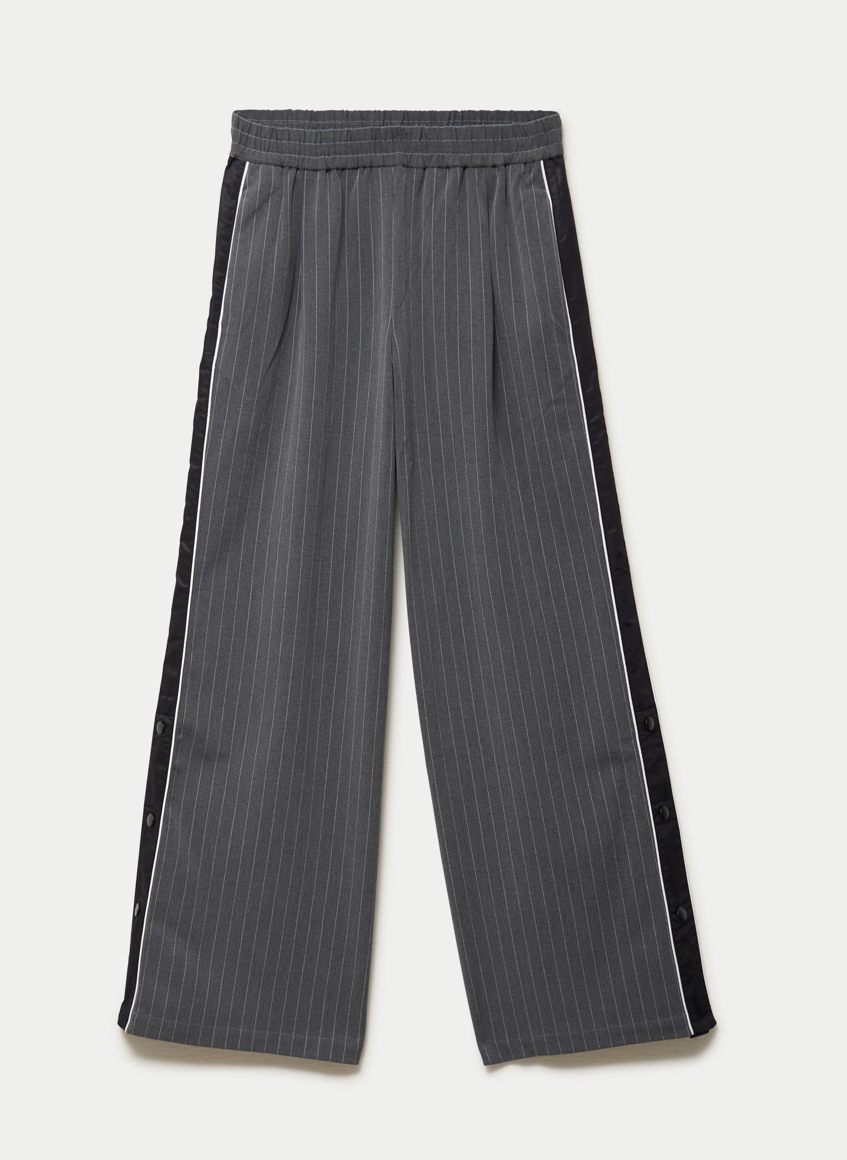 Pantalons JSTRIPESPORT fille gris Jennyfer Pantalons JSTRIPESPORT fille gris Gris foncé