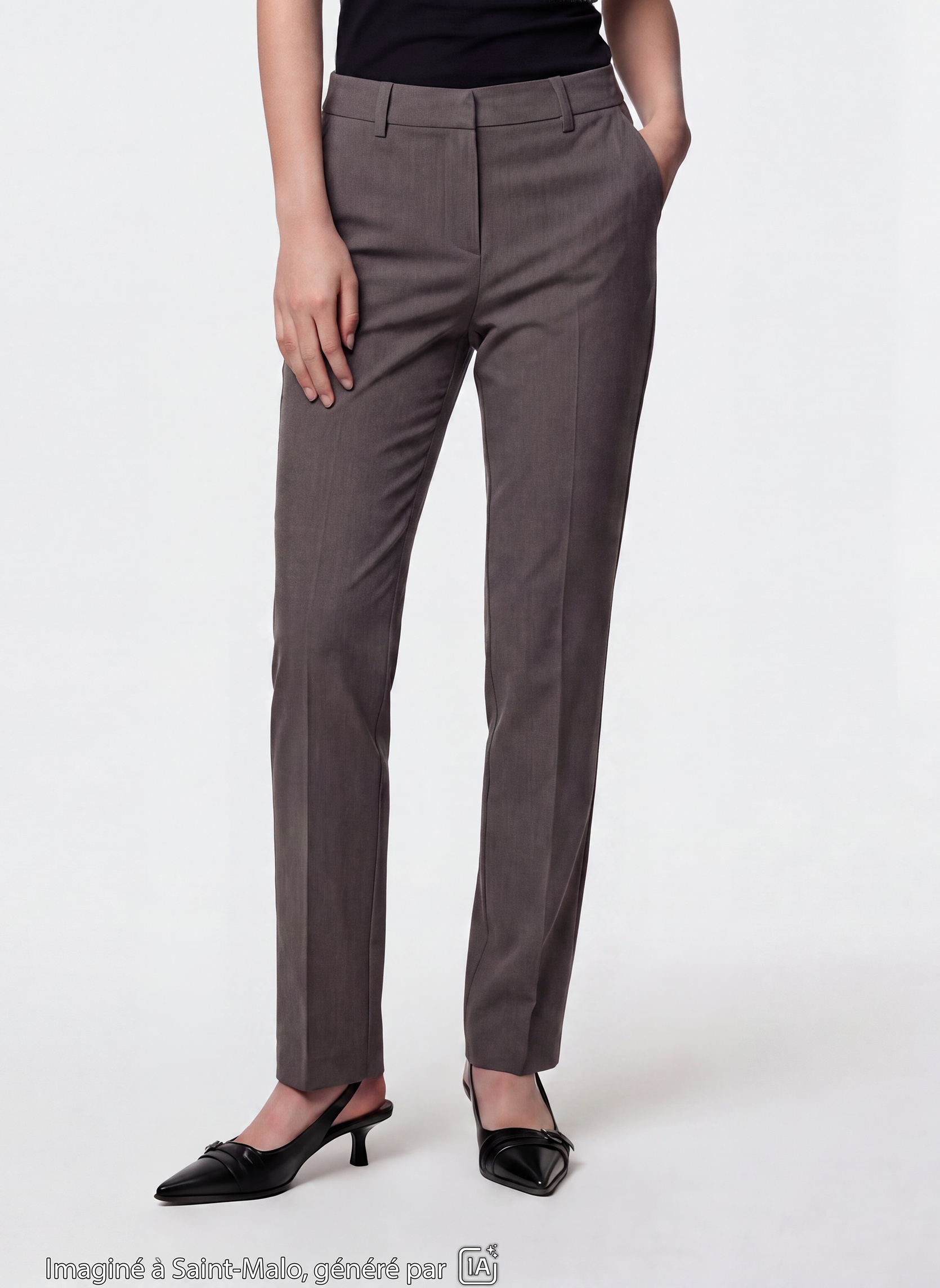 Pantalons JCITYSLIM fille gris Jennyfer Pantalons JCITYSLIM fille gris Gris foncé