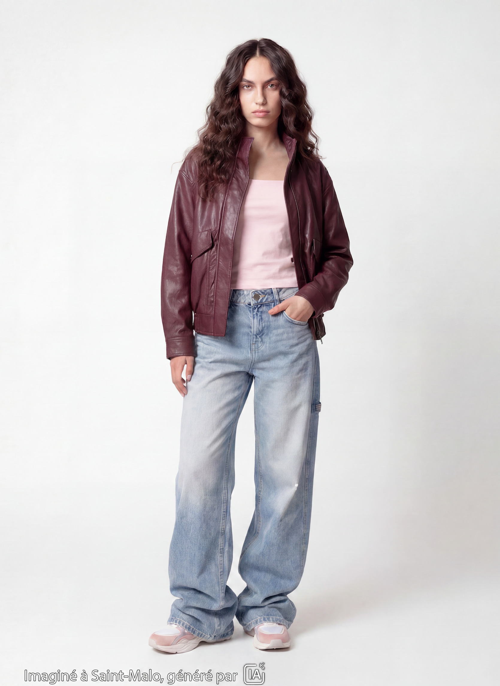 Tee-shirts JLSQUARE fille rose Jennyfer Tee-shirts JLSQUARE fille rose Rose clair