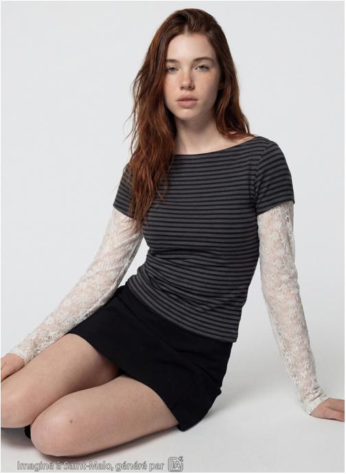 Jennyfer Tee-shirts JLBATMAN2E1 femme noir