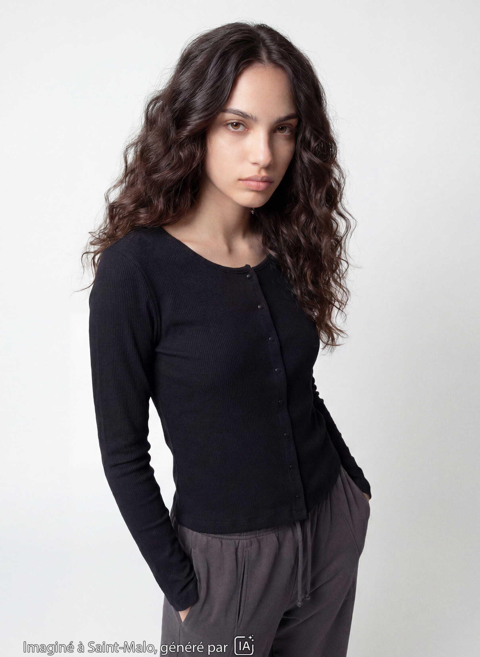 Tee-shirts JLRIBUTTON femme noir Jennyfer Tee-shirts JLRIBUTTON femme noir Noir