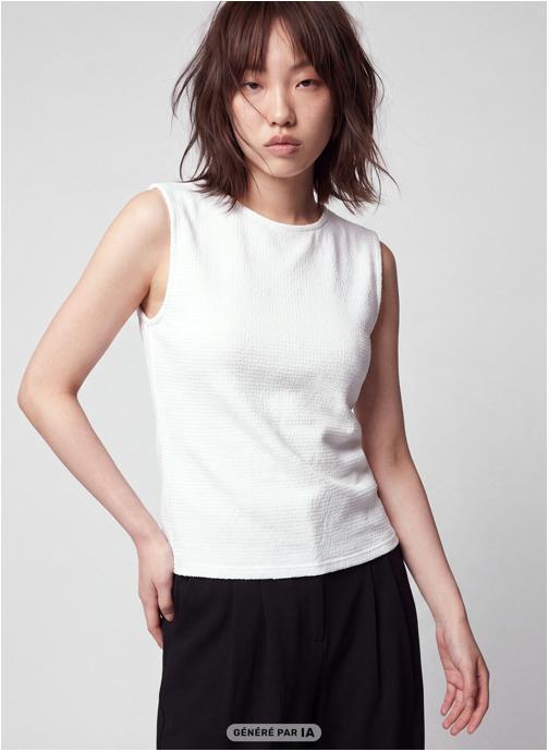 Jennyfer Tee-shirts JDOPENRACH femme beige