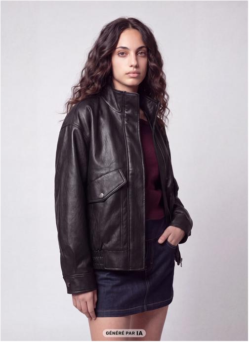 Jennyfer Vestes JARETROPU fille noir