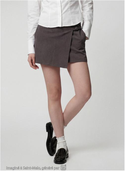 Jennyfer Jupes JUSKOCITY fille gris