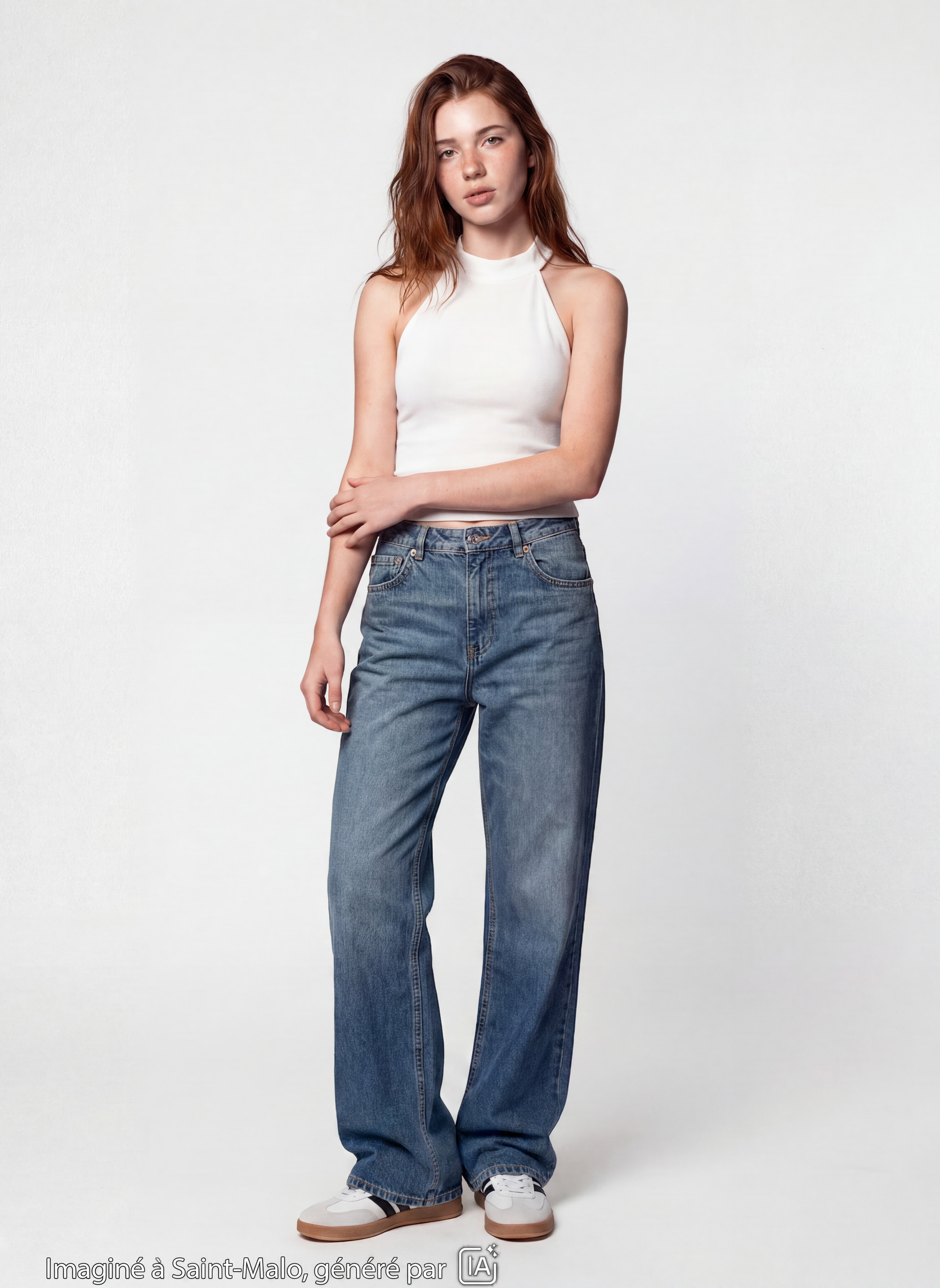 Jeans droits TOM-STHIGH fille bleu Jennyfer Jeans droits TOM-STHIGH fille bleu Jean stone