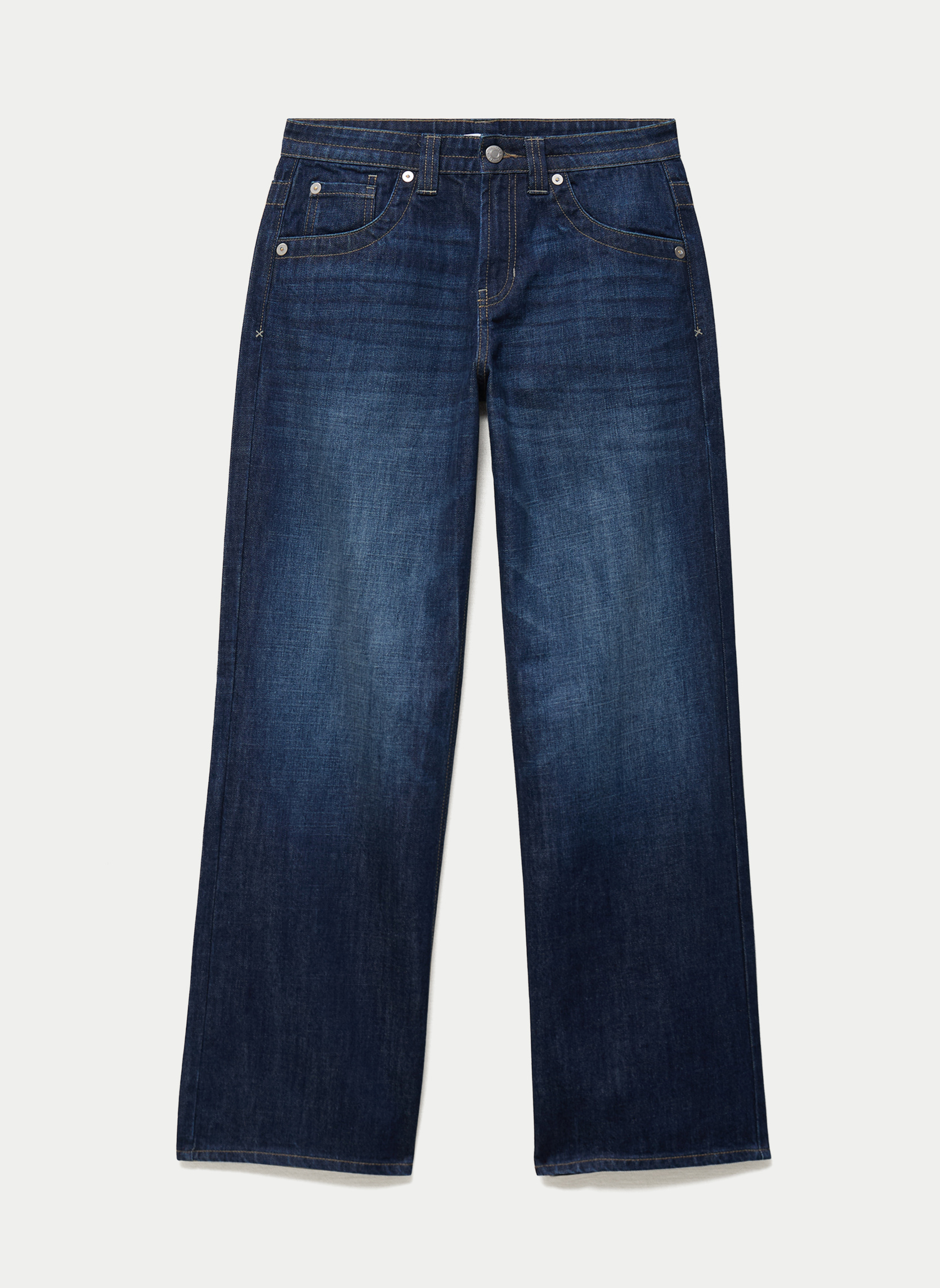 Jeans droits MAX-BAGLOW fille bleu Jennyfer Jeans droits MAX-BAGLOW fille bleu Bleu brut