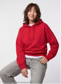 Sweats à capuche JLSWEAHOOD femme rouge Jennyfer Sweats à capuche JLSWEAHOOD femme rouge Rouge