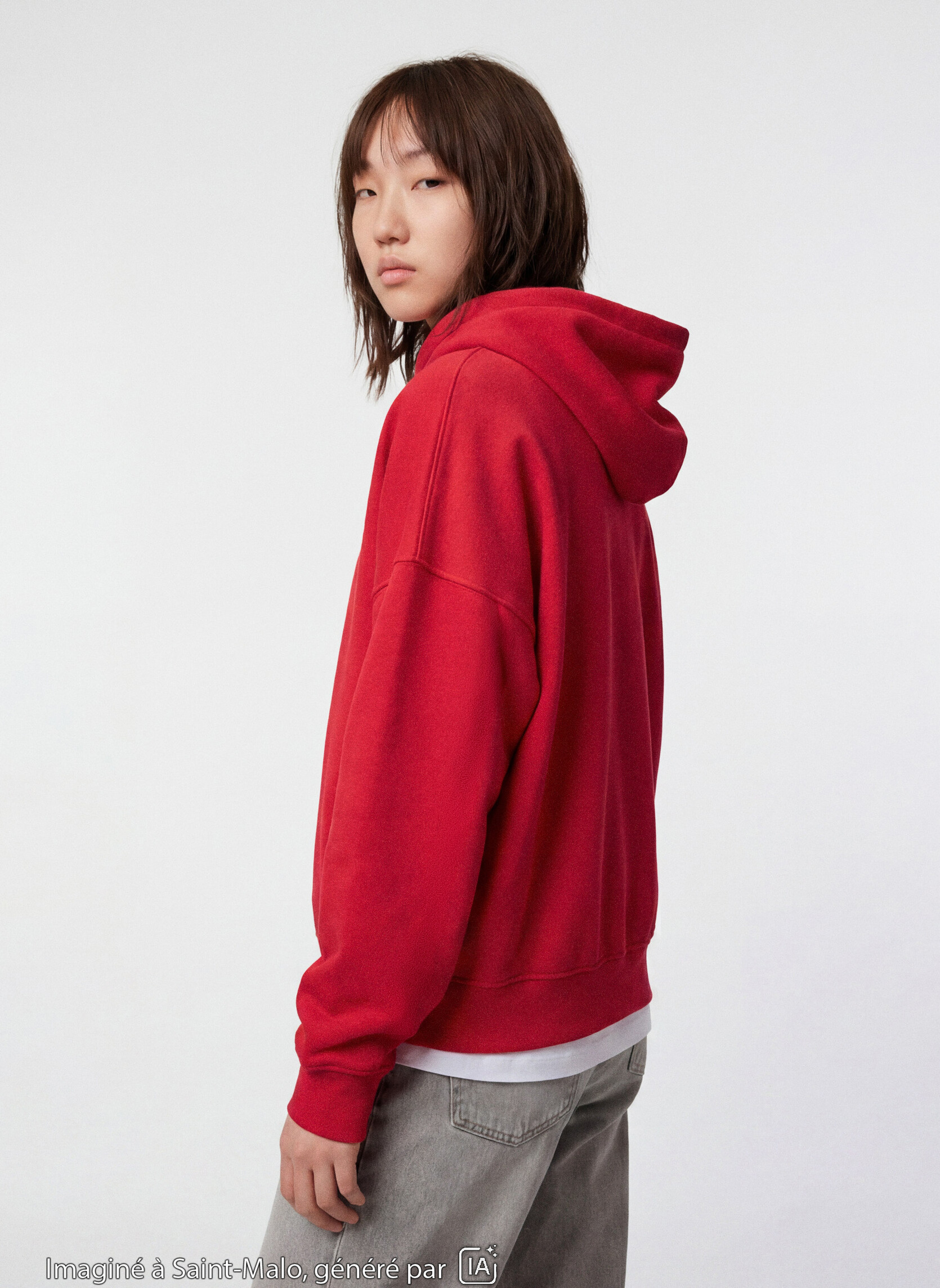 Sweats à capuche JLSWEAHOOD femme rouge Jennyfer Sweats à capuche JLSWEAHOOD femme rouge Rouge