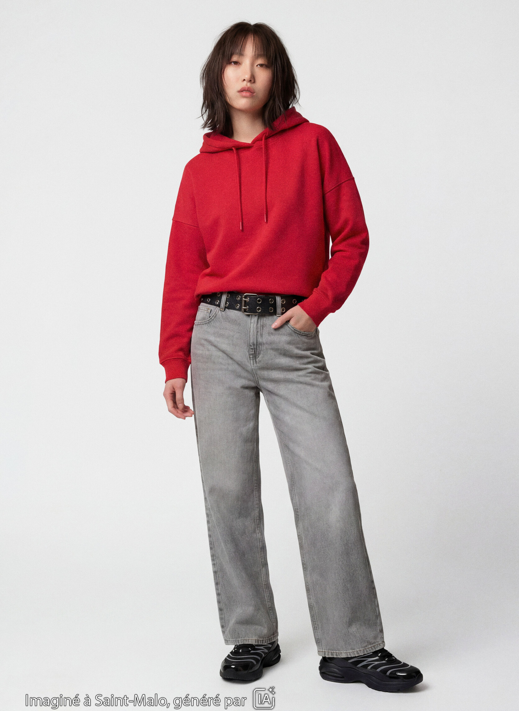 Sweats à capuche JLSWEAHOOD femme rouge Jennyfer Sweats à capuche JLSWEAHOOD femme rouge Rouge