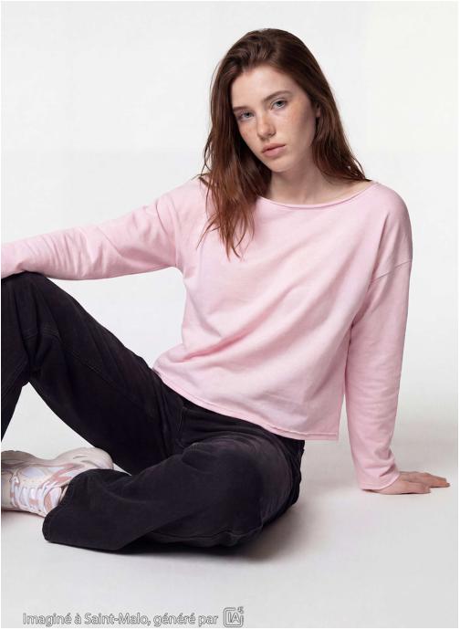 Jennyfer Sweats à capuche JLSWEARAW femme rose