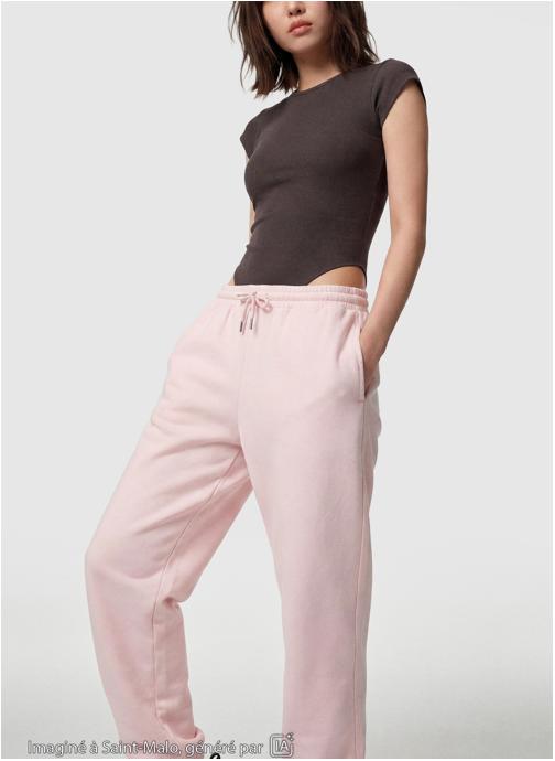 Jennyfer Joggings JJOGBASCUFF fille rose