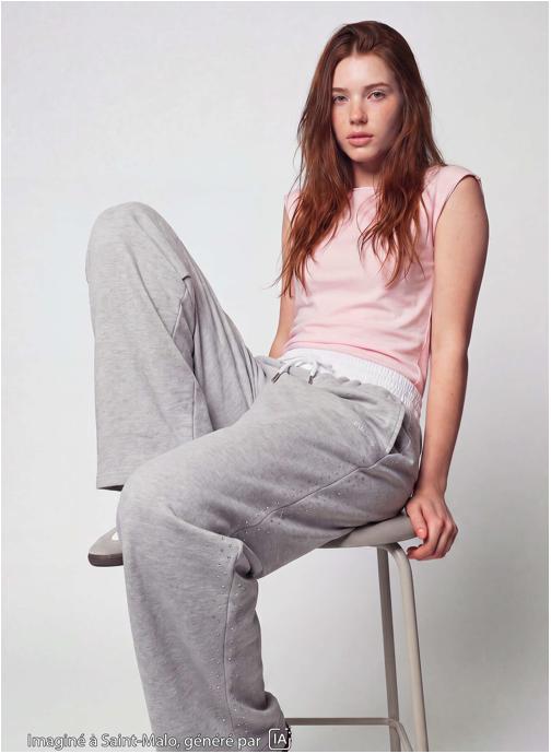 Jennyfer Joggings JJOGSTRASS fille gris