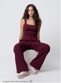 Bas de jogging JJOGWIDE femme bordeaux Jennyfer Bas de jogging JJOGWIDE femme bordeaux Bordeaux