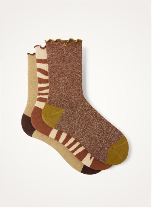 Vanessa Wu Chaussettes PACK QUINN femme multicolore