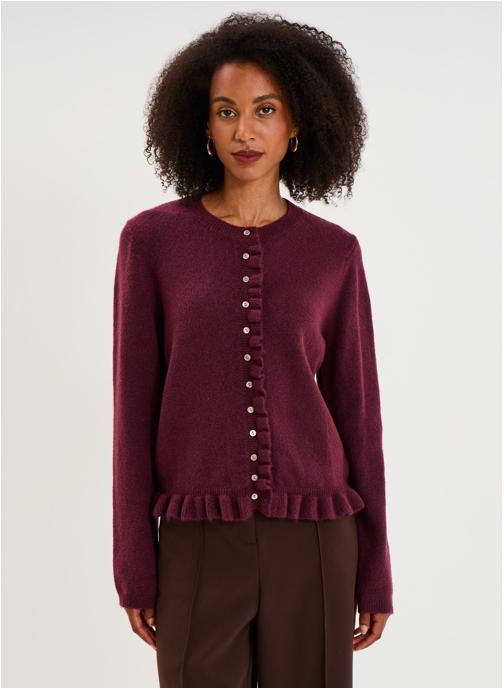 Naf Naf Gilets NAF3_KRIS femme violet